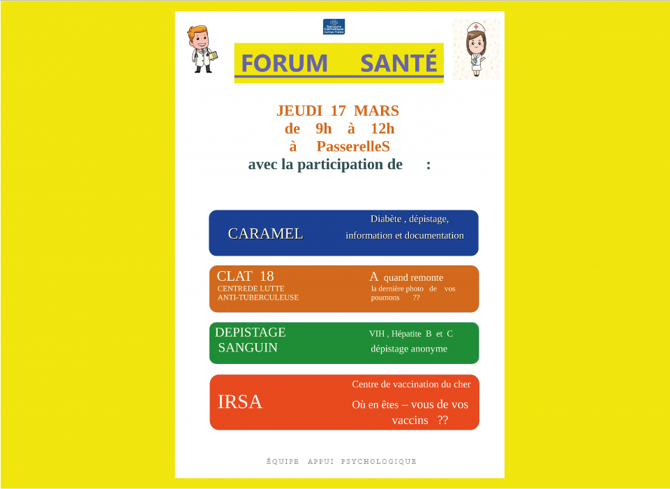 Forum Santé à Bourges