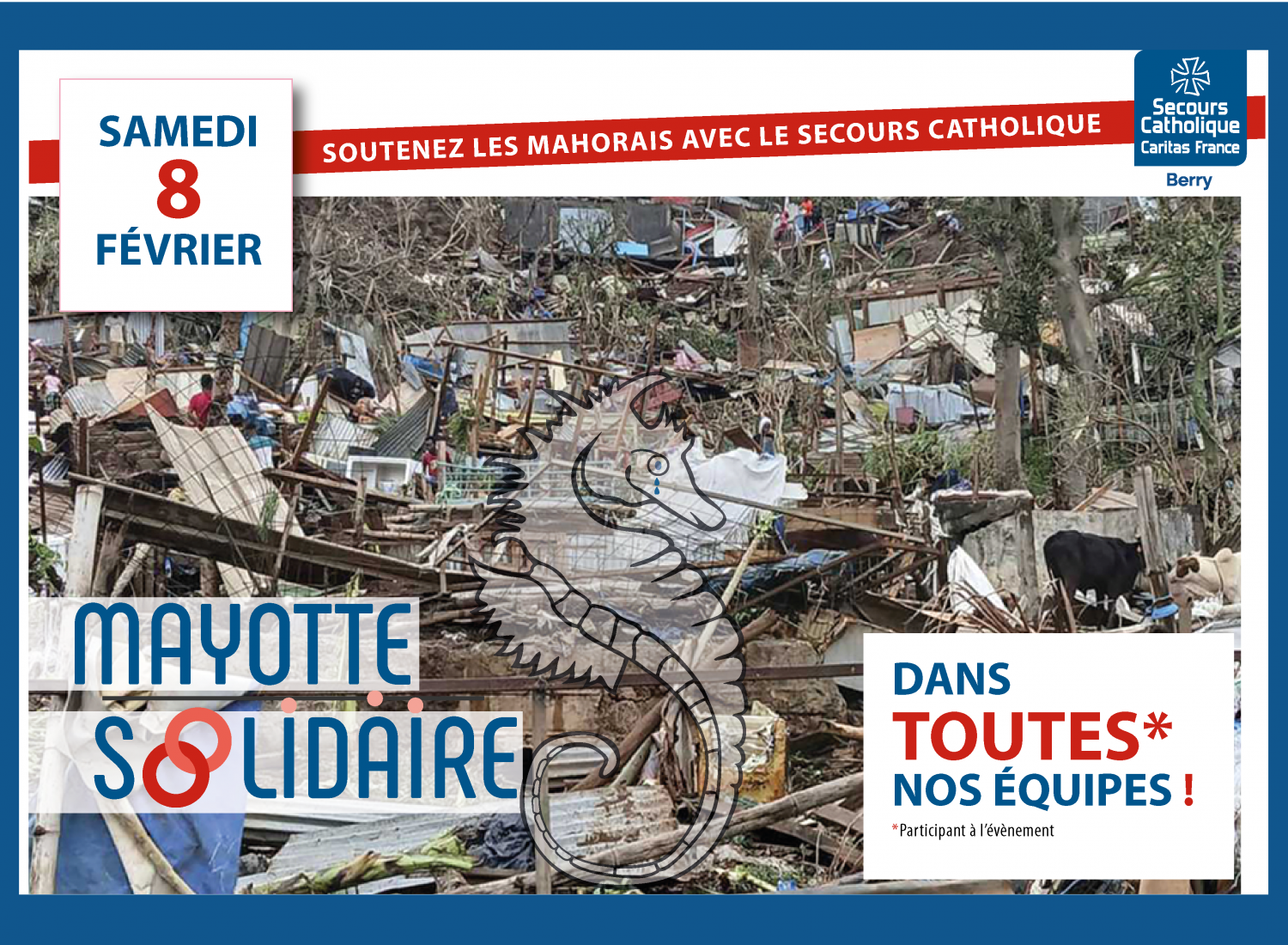 Mayotte solidaire : le 8 février 