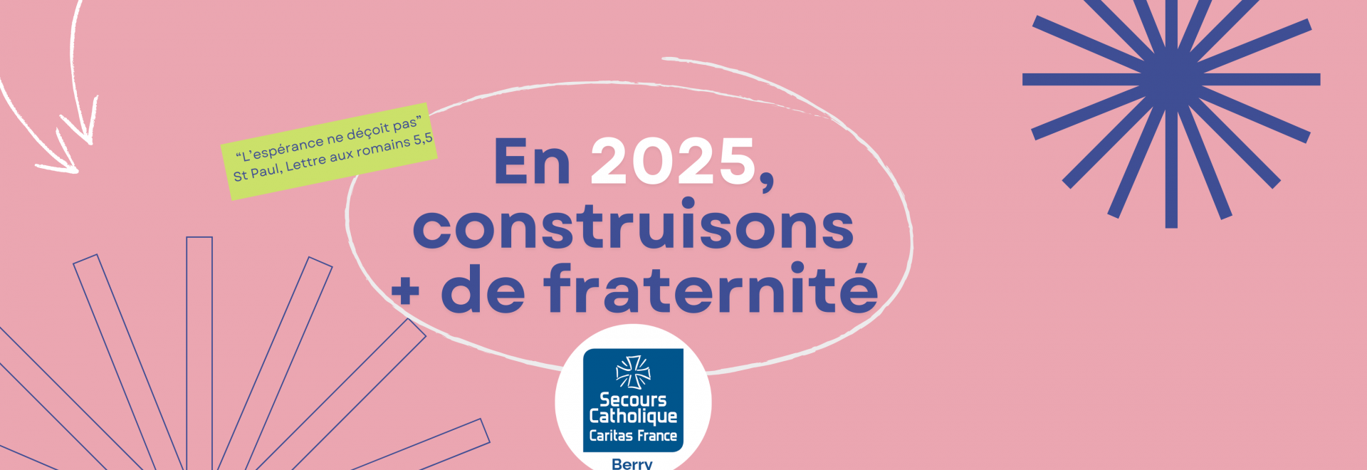 Vœux 2025 Secours Catholique du Berry